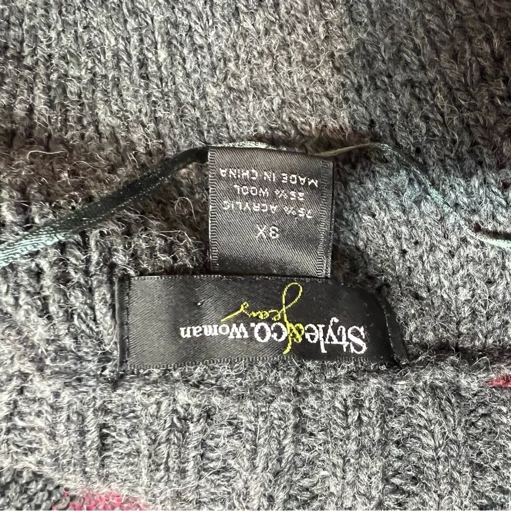 Style & Co. Button Down Wool Cardigan - Picture 3 of 3